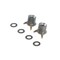 Holley For Use W/ Holley Model 4150/4160/4500 Carburetors, W/ Set of 2 0.035" Tube Type Nozzle and 4 Gskts 121-35 - alternate 3